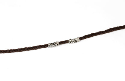 Fém hajgyöngy AFROline 1db